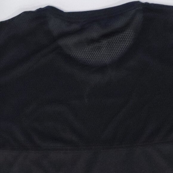 Adidas aeroready active wear running short black 3 white stripes girl's size M - Picture 3 of 11